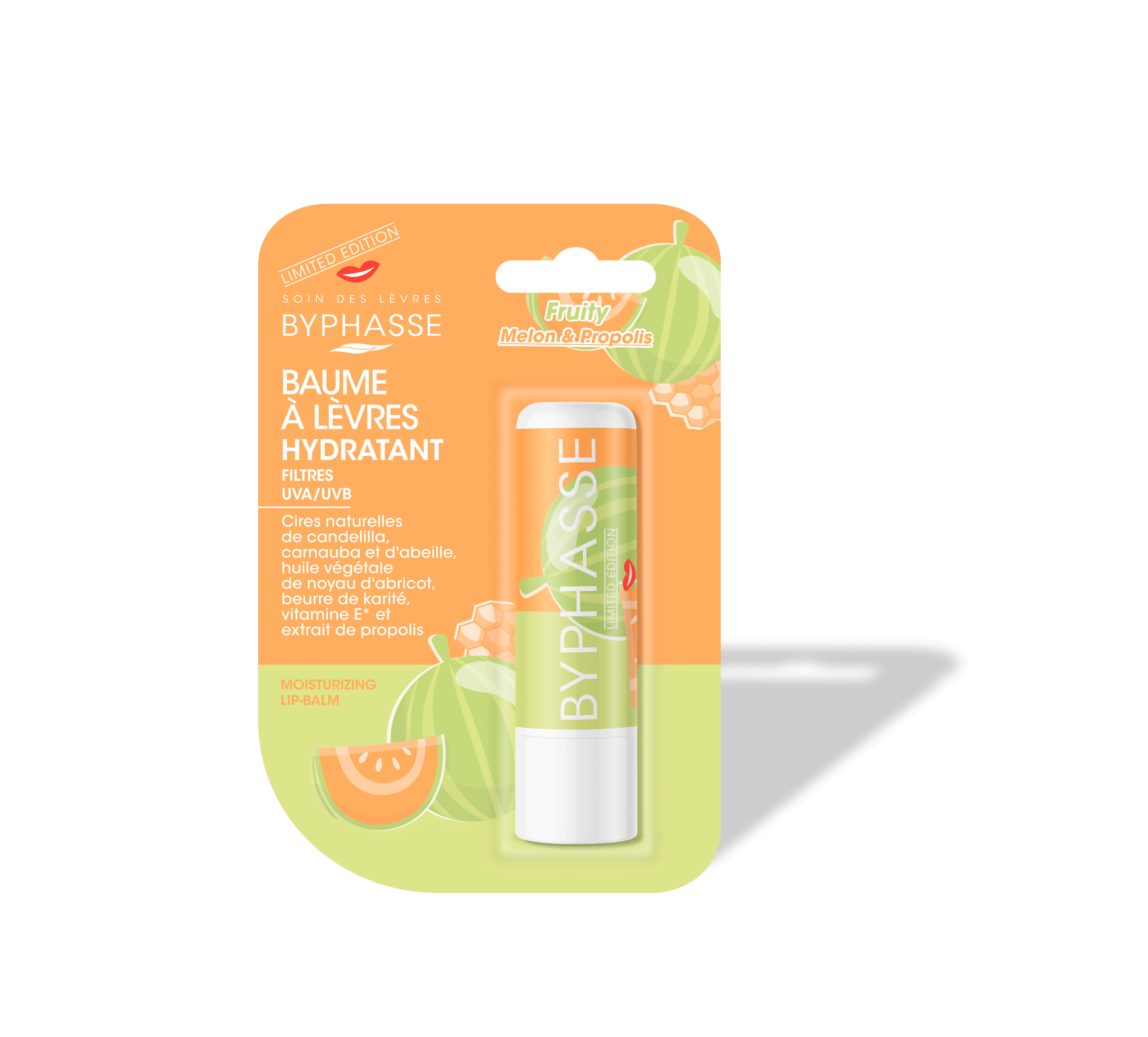 BAUME À LÈVRES ÉDITION LIMITÉE FRUITY MELON & PROPOLIS 4,8G