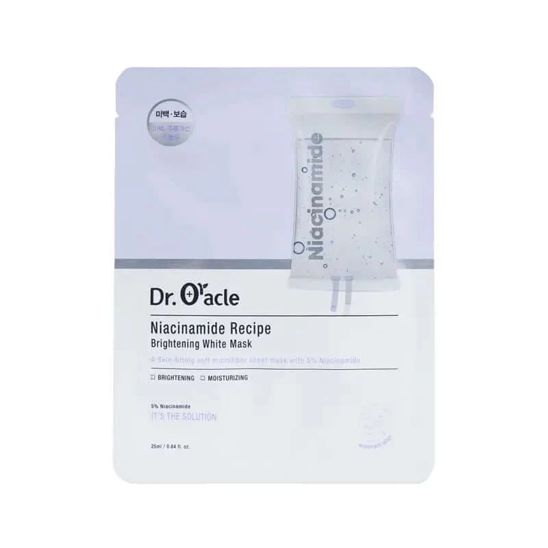 Dr.Oracle Masque éclaircissant Niacinamide Recipe 1 pce *25 ml