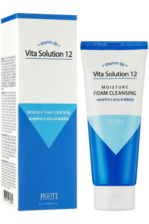 Jigott Vita Solution 12 Mousse Nettoyante Hydratante 180 ml