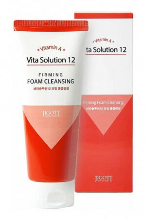Jigott Vita Solution 12 Mousse Nettoyante Raffermissante 180 ml