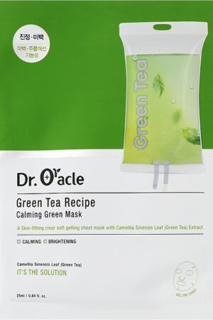 Masque apaisant au thé vert Dr. Oracle (1 masque de 25 ml)