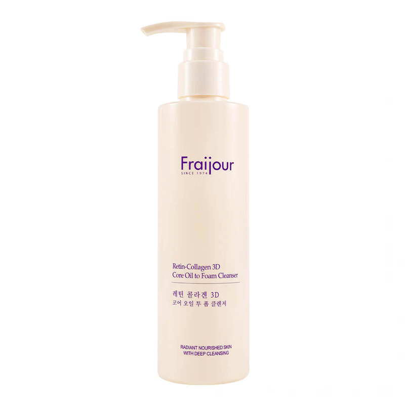 Fraijour Retin-Collagen 3D Core Nettoyant Huile-Mousse 210 ml