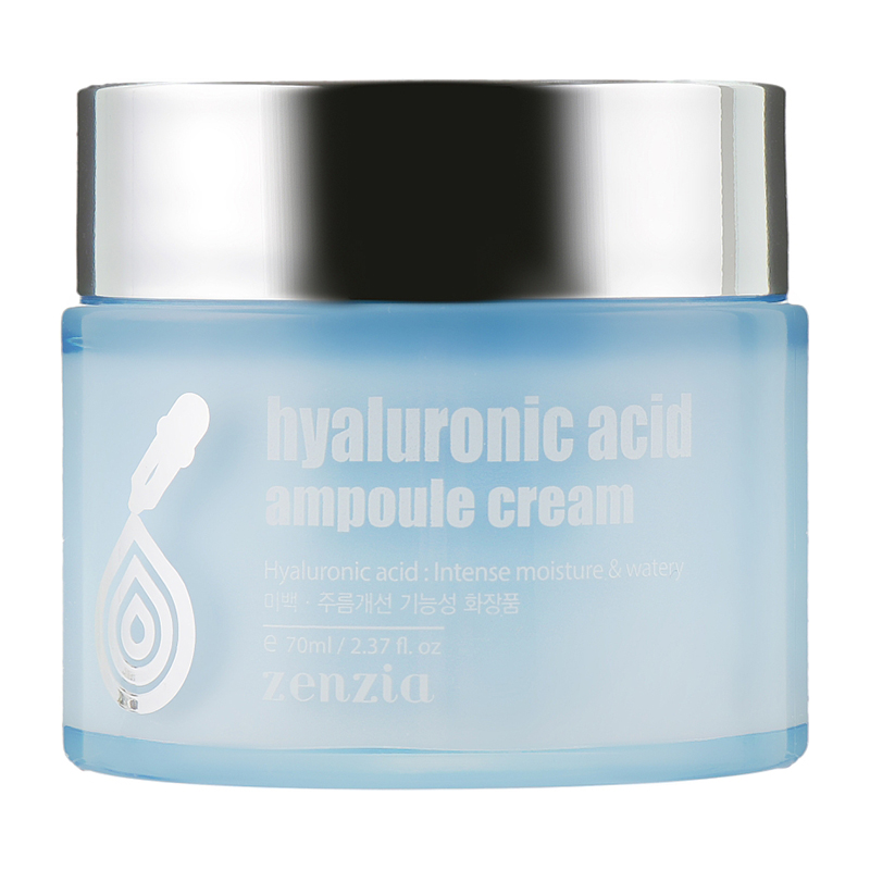 Crème en ampoule à l'acide hyaluronique Zenzia 70 ml