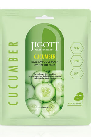 Masque ampoule JIGOTT Concombre Real 27 ml