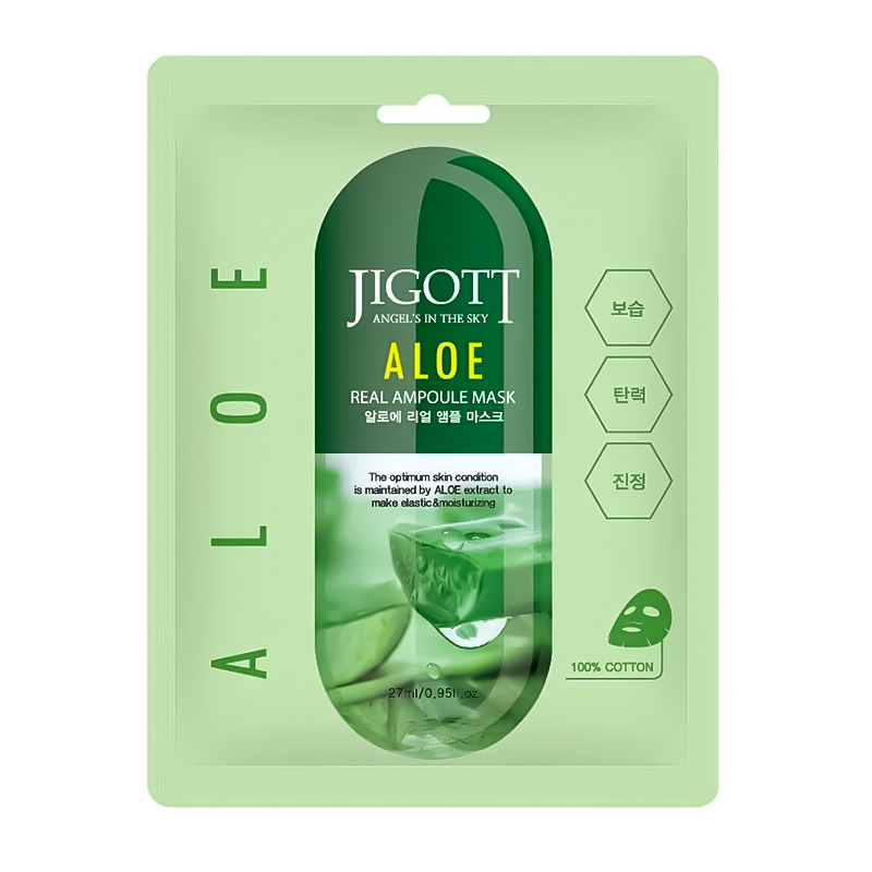 Masque en ampoule Jigott Aloe Real 27 ml