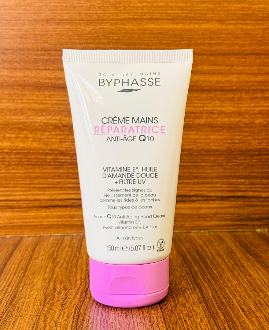 Crème mains Réparatrice Anti-Age Q10 Byphase 150ml