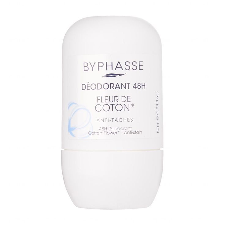 Déodorant 48h fleur de coton Byphase 50ml
