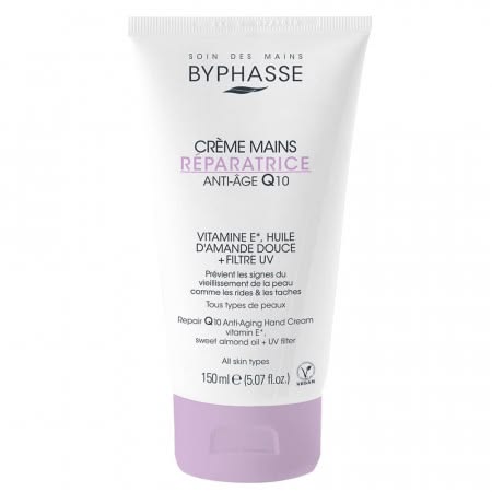 Crème mains Réparatrice Anti-Age Q10 Byphase 150ml
