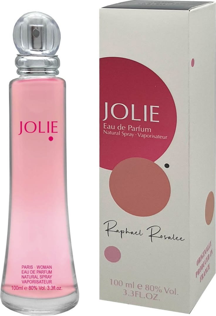 Jolie eau de parfum natural spray vaporisateur by Raphaël Rosalee 100ml