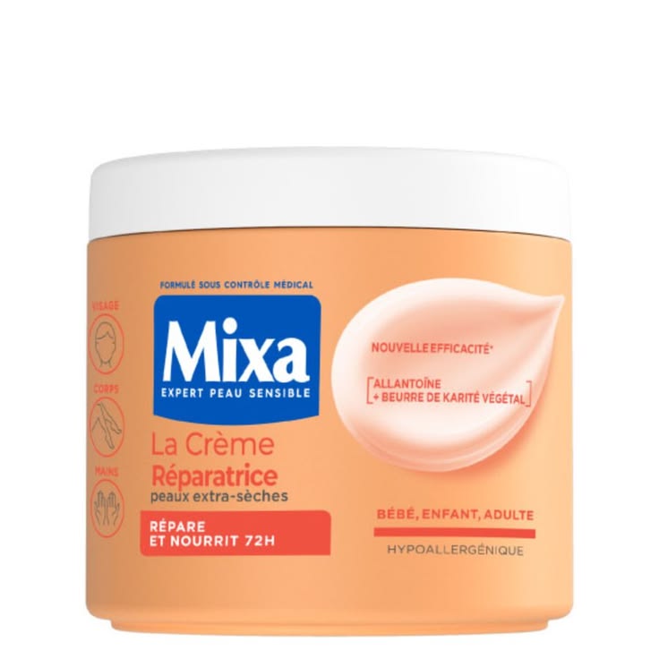 Mixa crème réparatrice peau extra sèche 400ml